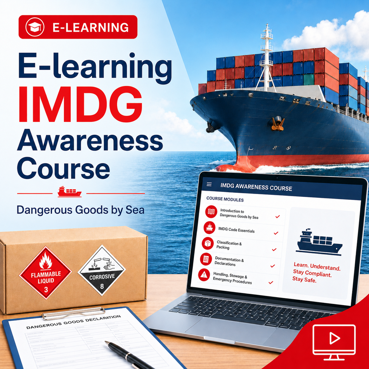 E-learning IMDG code Awareness course (Russian)