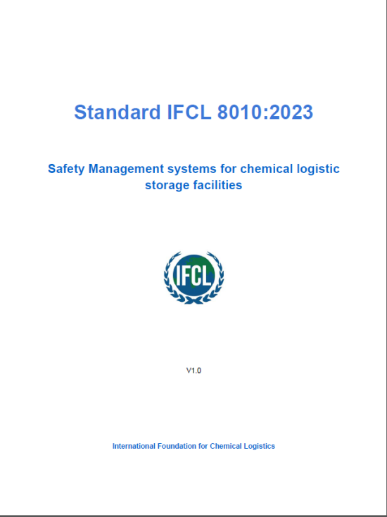 Standard IFCL 8010:2023 - Safety Management systems for chemical logistic storage facilities