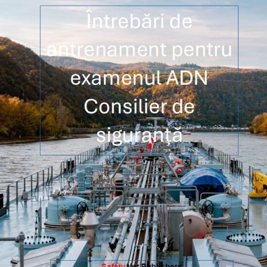 Întrebări de antrenament pentru examenul ADN Consilier de siguranță (eBook)