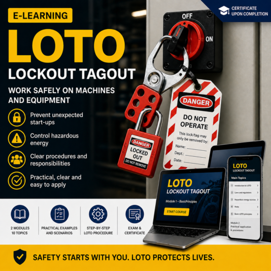 Training LOTO – Lock Out Tag Out (ENG)